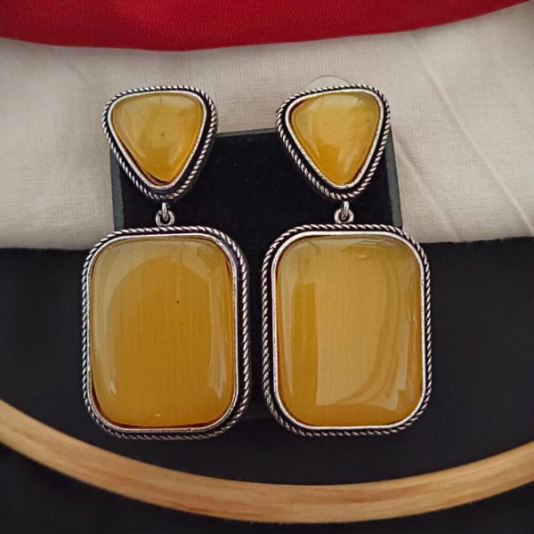 Avika Silver Stone Stud