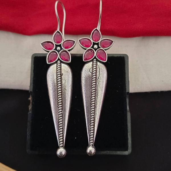 Floral Clip Stud