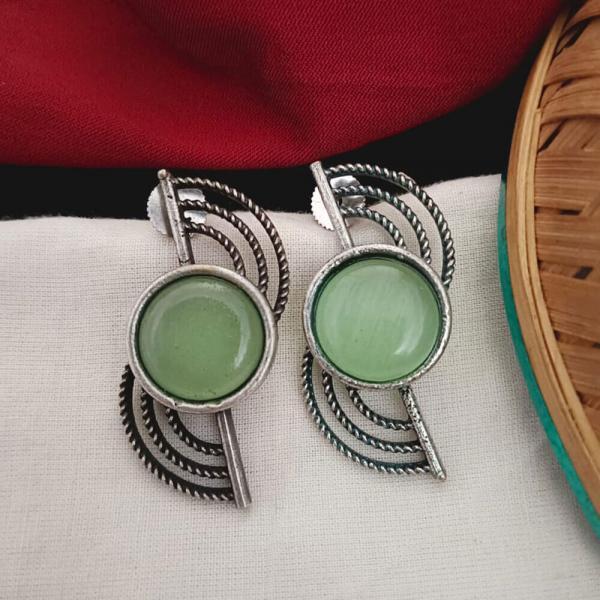 Twisted Stone Stud